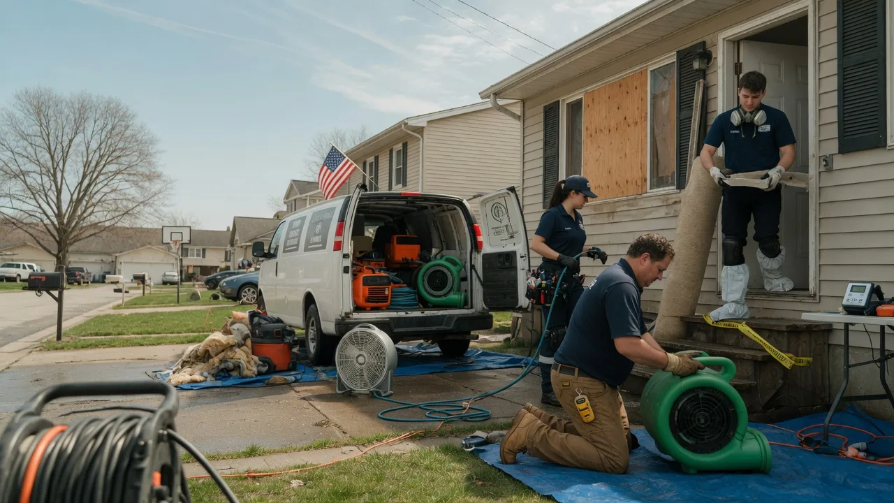 Water Damage Restoration in Stockholm, SD near me